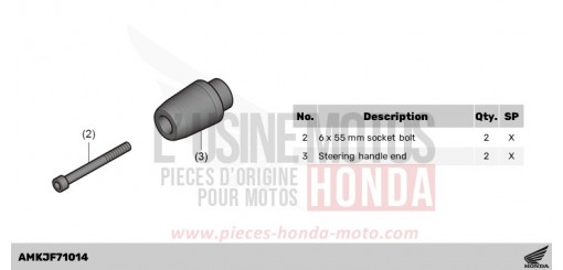 KIT,GRIP END CB1000RAP de 2023